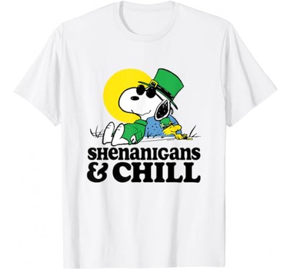 Peanuts - Snoopy Woodstock Shenanigans T-Shirt Peanuts - Snoopy Woodstock Shenanigans T-Shirt